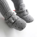 Meckior New Baby Socks Shoes Star Toddler First Walkers Booties Cotton Comfort Soft Anti-slip Warm Infant Baby Boy Girl Shoes. 
