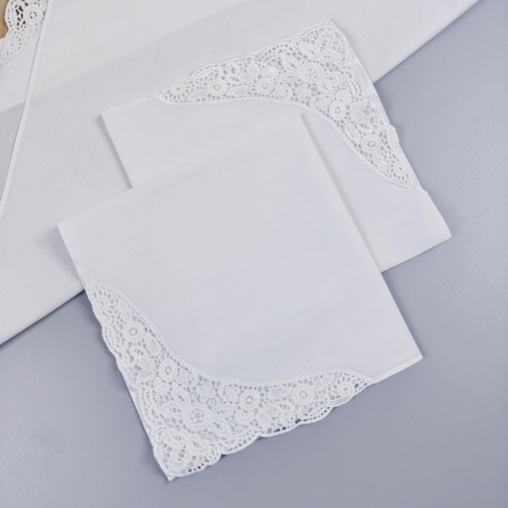 35CM/13.7IN%20inch%20Pure%20White%20High-Density%20Cotton%20Lace%20Cotton%20Handkerchief%20for%20Bridesmaid%20Dresses%20Wedding%20Decoration%202PCS%20in%20Weddi%20-%20Image%203