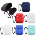 Airpods Case Cover with keychain, AirPods Silicone Case Cover Protective Skin for Apple, Airpod Charging Case. 