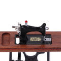 1:12 Dollhouse Decor Miniature Furniture Wooden Sewing Machine for Dolls House Toys. 