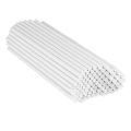 100 Pcs Paper Straws 7.75 in Long Disposable Straws for Smoothies Tumblers Cocktail MilkShake for Coffee House Diner Or Home.