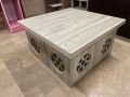 Center table Coffe table with 4 storage stool. 