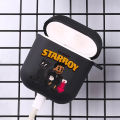 Singer The Weeknd Cartoon StarBoy Airpods Case Cover For Wireless Earphone For Airpods 1 2 3 Pro 2 Generation Case Gift for Fans. 