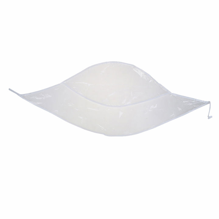 1Pcs%20Protect%20Hairstyle%20Rain%20Hat%20Plastic%20Bonnet%20For%20Women%20And%20Lady%20Clear%20Keep%20You%20Hair%20Looking%20Perfect%20Even%20After%20A%20Rain%20Shower%20-%20Image%205