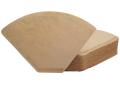 Cone Coffee Filter 8-12 Cup, Unbleached Natural Paper, No Blowout, Disposable for Pour Over and Drip Coffee Maker, 100 Count. 