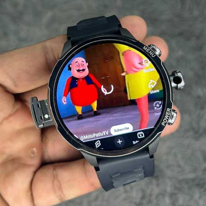NEW 4G Android H18 Smart Watch 1.95 inch Large Spherical Screen Camera Video Call With 1100mAh Big Battery Outdoor Sport Men 3 sold