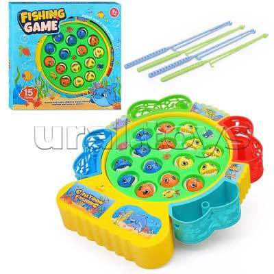 Battery Operated Musical Fishing Game For kids