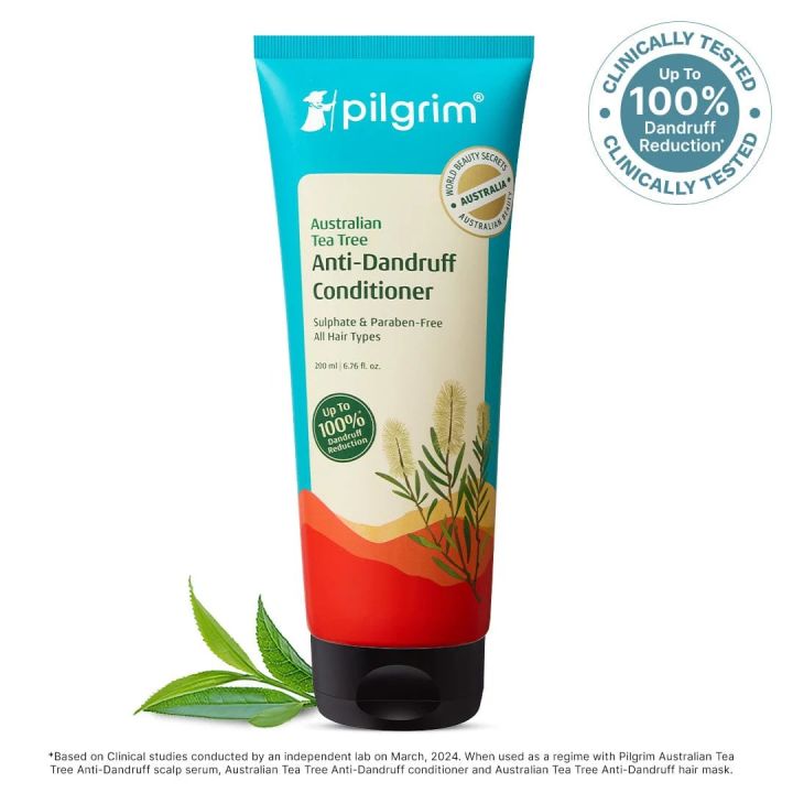 Pilgrim Australian Tea Tree Anti-Dandruff Conditioner For Hydrates & Detangles Hair 200 ml