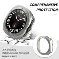 For Samsung Galaxy Watch 7 40mm 44mm Smart Watch PC Protect Shell Protector Watch7 Ultra 47mm Frame Protective Case. 