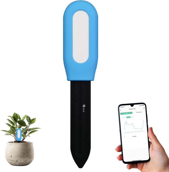 BT Zigbee Smart Soil Tester Bluetooth Humidity Temperature Moisture Sensor Mobile phone APP Real Time Monitor for Plant Garden