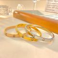 Cartier Stainless Steel Handcuff. 