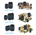 Fuers Wireless Doorbell Waterproof Welcome Chime Home Door Bell Intelligent 32 Songs Smart Alarm With Battery For Store Hotel.