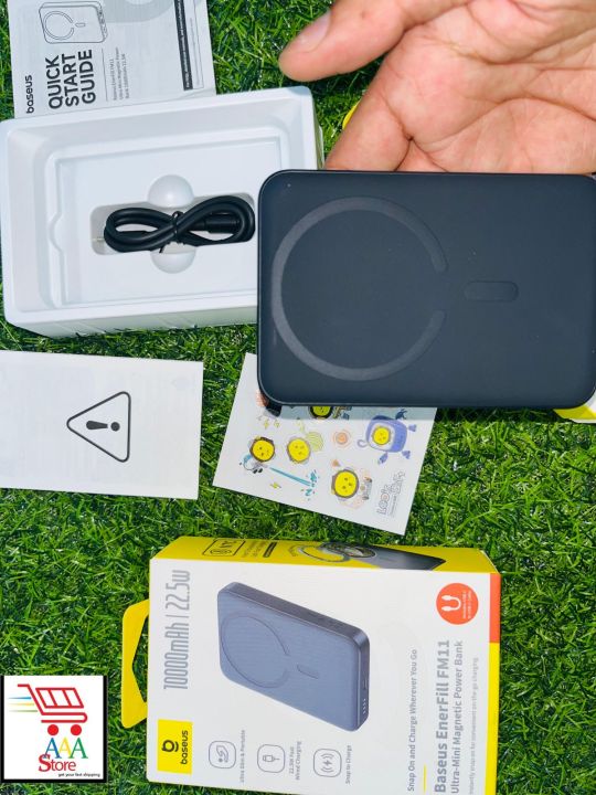 Baseus%20EnerFill%20FM11%2010000mAh%2022.5W%20Ultra-Mini%20Magnetic%20Power%20Bank%20%7C%20Fast%20Charging%20%7C%20Wireless%20Charging%20%7C%20Type-C%20Cable%20Included%20-%20Image%203