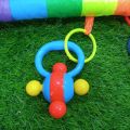 Baby play mat with hanging toys - Play gym - Baby indoor games. 