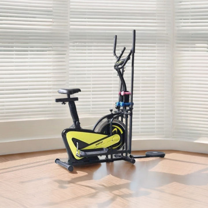 ET-8.2SAH Orbitrac Exercise Cycle - Black & Yellow