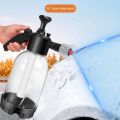 2L Hand Pump Foam Sprayer with 3 Types of Nozzle Hand Pneumatic Foam Cannon Snow Foam Car Wash Spray Bottle Auto Cleaning Tool. 