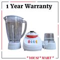 Premium Quality Imported 3 in 1 juicer blender machine ( milkshake jug+ grinder+ blender ) heavy motor original copper winding with 1 year Warranty. 