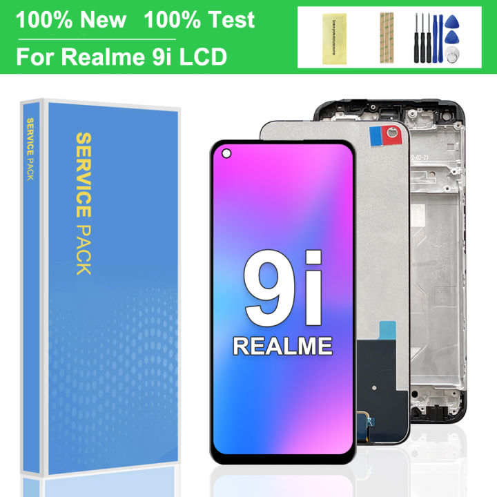 6.6'' For 9i LCD Display Touch Screen Digitizer Assembly For RMX3491 LCD Display Replaceable Parts