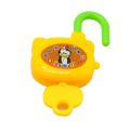 5Pcs/Set Mini Colorful Plastic Lock with Key Toy Locks Notebook Lock for Children Educational Intelligence Toys Gift New. 