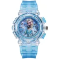Disney Frozen Princess Pattern Led Glowing Flash Children ​Watch Toys Fashion Quartz Wristwatch Christmas Gifts for Kids. 