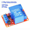 1PCS 5V 12V 30A Relay Module High/low Level Trigger Large Currents 1 Way Relay Modules with Optocoupler Isolation for Arduino. 