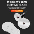 11PCS Micro Circular Saw Blade Accessory Electric Grinding Cutting Disc Metal Cutter Rotary Tool Electric Tool Wood Cut. 
