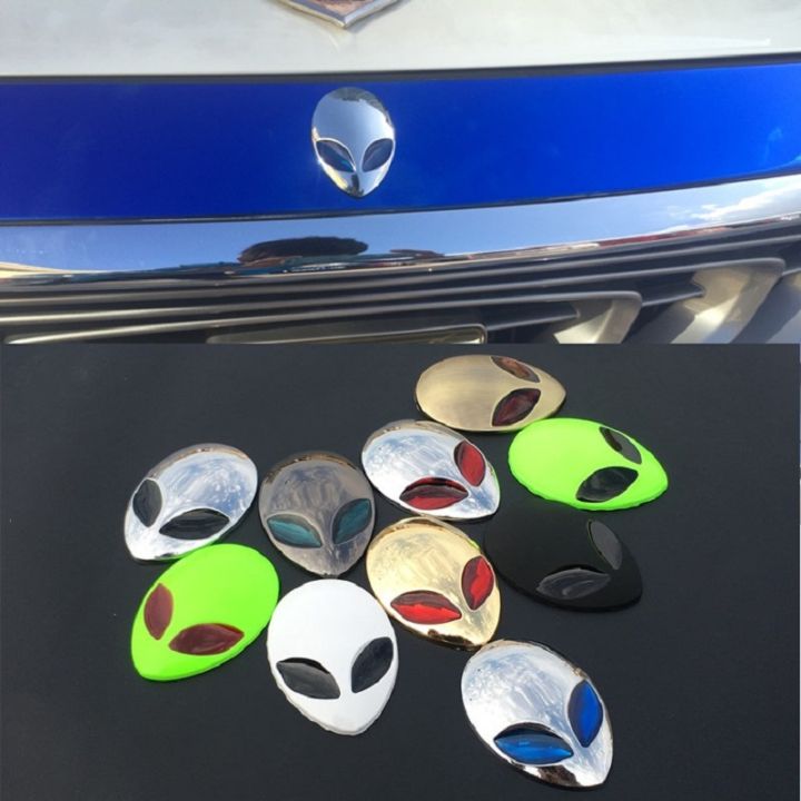 1%20Pcs%20Metal%203D%20Alienware%20Alien%20Head%20Auto%20Logo%20Sticker%20Vinyl%20Badge%20Emblem%20Motorcycle%20Car%20Head%20Cover%20Sticker%20Car%20Body%20Styling%20-%20Image%202