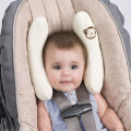 Infant Stroller Neck Pillow Banana Car Seat Head Protector Pillow, Baby Stroller Sleeping Neck Support Pillow, Cartoon Flower. 