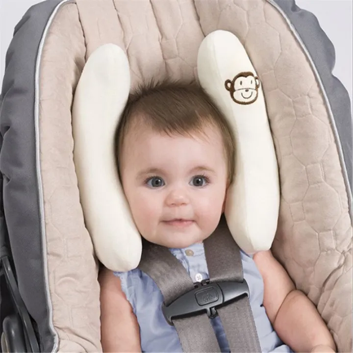 Infant%20Stroller%20Neck%20Pillow%20Banana%20Car%20Seat%20Head%20Protector%20Pillow,%20Baby%20Stroller%20Sleeping%20Neck%20Support%20Pillow,%20Cartoon%20Flower%20-%20Image%203