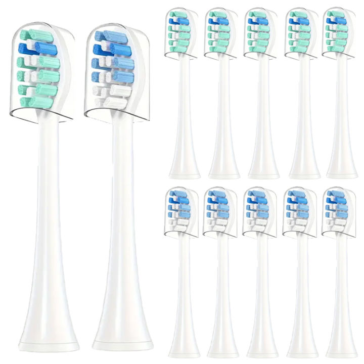 4/8/12/16Pcs Replacement Toothbrush Heads Compatible with Philips Replacement Electric Brush Head 4100 6500 6100 7500 5300 1100