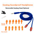Labor Protection Noise Reduction Earphone Removable Earplug Head Optional for Work,Construction Site,Production Line,Noisy Place. 