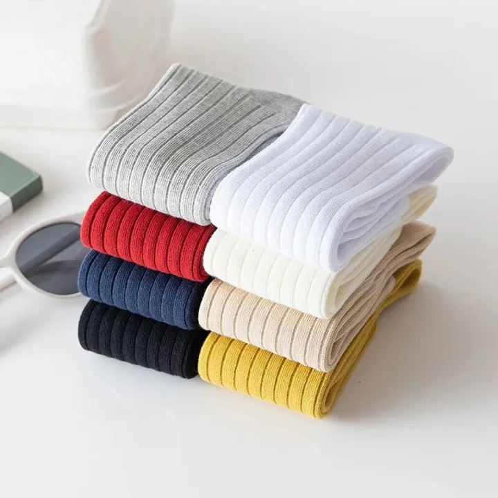3Pairs/Lot%20Baby%20Knee%20High%20Socks%20Kids%20Girls%20Boys%20Soft%20Cotton%20Long%20Sock%20Cute%20Spanish%20Stripe%20Solid%20Children%20Socken%20For%200-8Years%20-%20Image%203