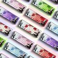 Sakura Macchima Chain Arc Girl Keycap Original Factory Height Side Engraving Backlit Pbt Mechanical Keyboard Caps. 