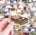 25pcs kawii animal cat stickers Perfect for decorating laptop phone suitcase Notebook Waterbottle and scrapbooks etc...... 