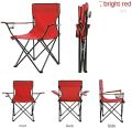 Portable Camping Fishing Folding Chair multi colour with free carry bag. 