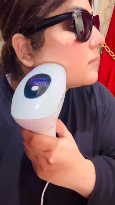MomDaughts' HR IPL Laser Hair Removal Machine SM-888 - Permanent Female Hairs Removing Pulsed Light Electric Depilatory Device For Facial Body Bikini