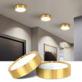 LED Ceiling Light Surface Mounted Downlight 5W 10W 15W Spot Led Light Ultra Thin 3 Color Panel Lamp for Living Room Home Decor. 
