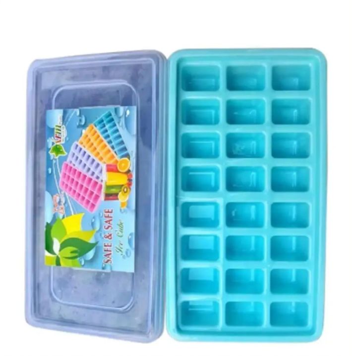 24 Grid Summer Ice Tray 1 Piece. Cubes, Molds, Trays, Lids, Molds, Kitchen...