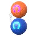 Interactive Rolling Ball Dog Toy Auto Moving Dog Toy Ball Rechargeable Vibrating Ball Toys Jumping Rolling Ball With Led light. 