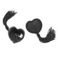 Women Heart Lace Nipple Covers Tassel Pasties Reusable Adhesive Breast Petals Exotic Lingerie Accessories For Romantic Night. 
