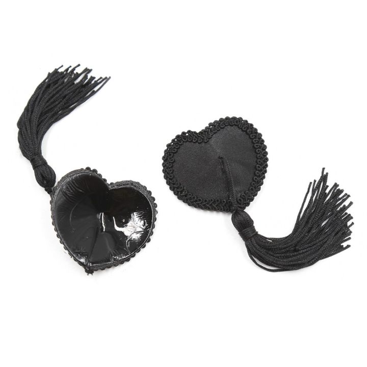 Women%20Heart%20Lace%20Nipple%20Covers%20Tassel%20Pasties%20Reusable%20Adhesive%20Breast%20Petals%20Exotic%20Lingerie%20Accessories%20For%20Romantic%20Night%20-%20Image%203