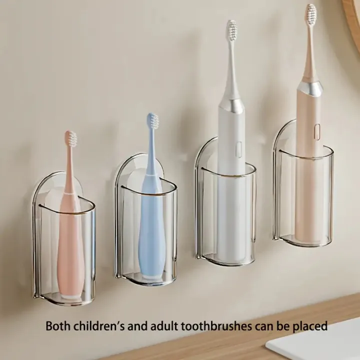 Non%20Perforated%20Toothbrush%20Holder%20Electric%20Toothbrush%20Base%20Space%20Saving%20Wall%20Mounted%20Toothbrush%20Holder%20Bathroom%20Accessory%20-%20Image%202