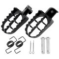 Motorcycle Foot Pegs Rests Footpegs for Yamaha PW50 80 TW200 for XR50R CRF50 CRF70 CRF80 CRF100F Motorbike Chinese Dirt Pit Bike. 