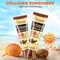 Disaar Collagen and Snail Sunblock SPF50 Organic Sunscreen Cream For All Skin 50g. 