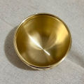 Gold Feng Shui Hundred Blessings Bowl Fine Workmanship Meaningful Copper Materials Exquisite Mini.