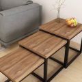 Square Table 3pc, Room Table, Center Table, Table Set,Iron Table. 
