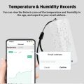 Tuya Smart Home WiFi Temperature Humidity Sensor Waterproof Thermometer Smart Life Remote Control Support  Assistant Alexa. 