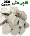 Gachi Matti Chuncks Eat able 250gm gachi  for women Multani mati for eating Gachi mati use for pregnancy woman love it neat and clean  sand free gachi eatable uclay gachi 250gm. 