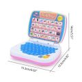 Learning Educational Tablet /Laptop/Notebook/Computer Toy for Kids ABC and 123 Learning ,Learning Laptop,Smart Kids Laptop,Compact Easy to Use Easy to Carry Learning (Multicolor)(Mini Laptop). 