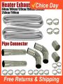 60cm-300cm Air Diesel Parking Heater Stainless Steel Exhaust Pipe Tube Gas Vent Hose Connector Car Truck VAN.